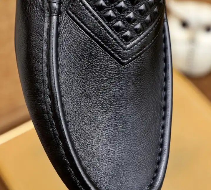 hype LV Leather Shoes