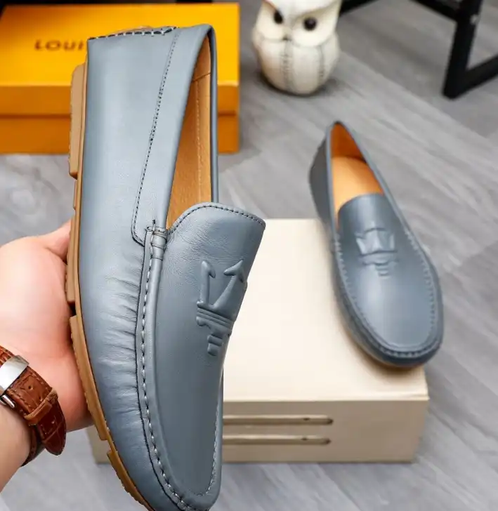 hype LV Leather Shoes