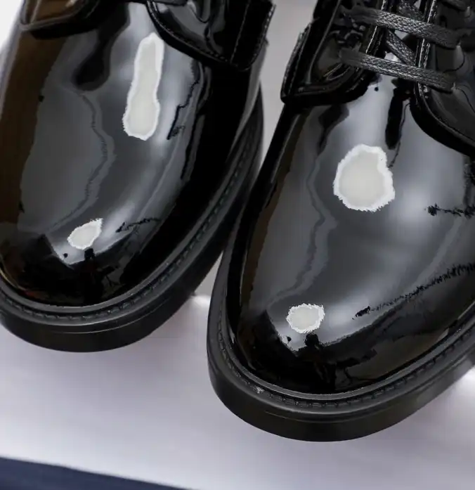 hype Prada Leather Shoes