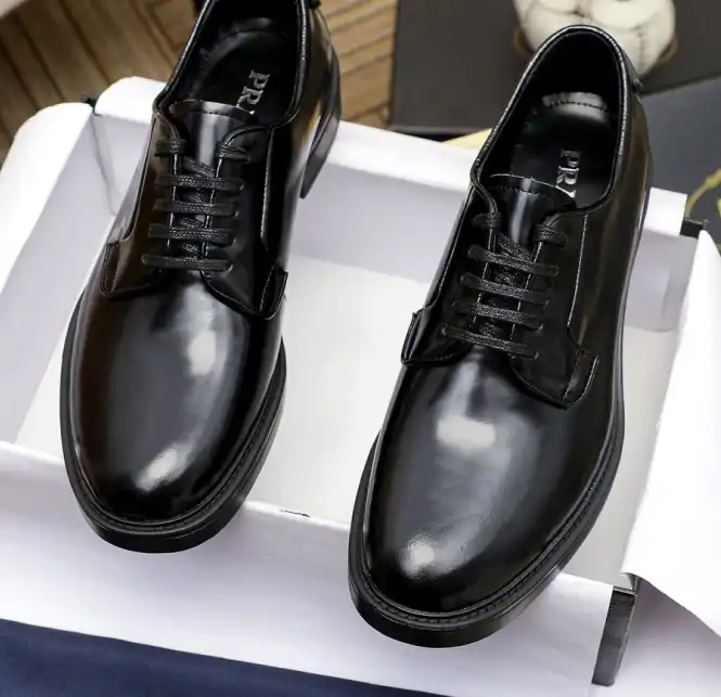 hype Prada Leather Shoes