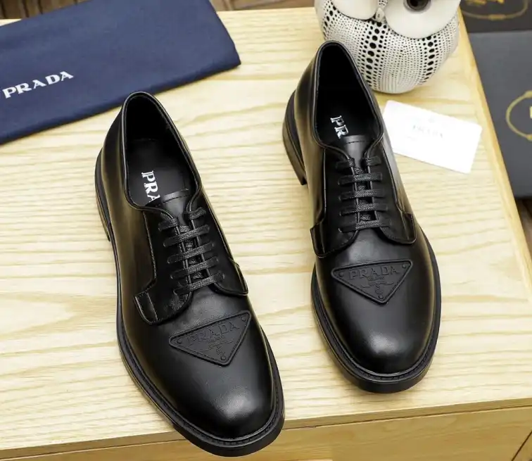 hype Prada Leather Shoes