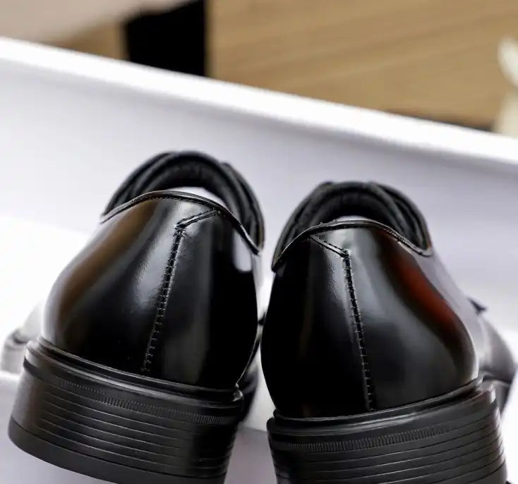 hype Prada Leather Shoes