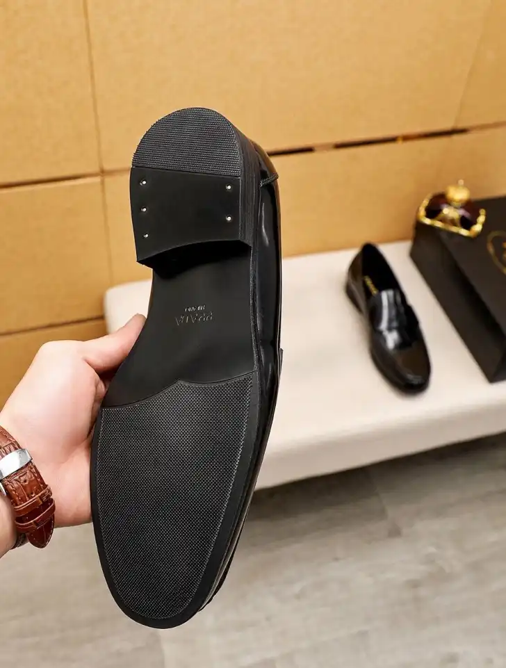 hype Prada Leather Shoes