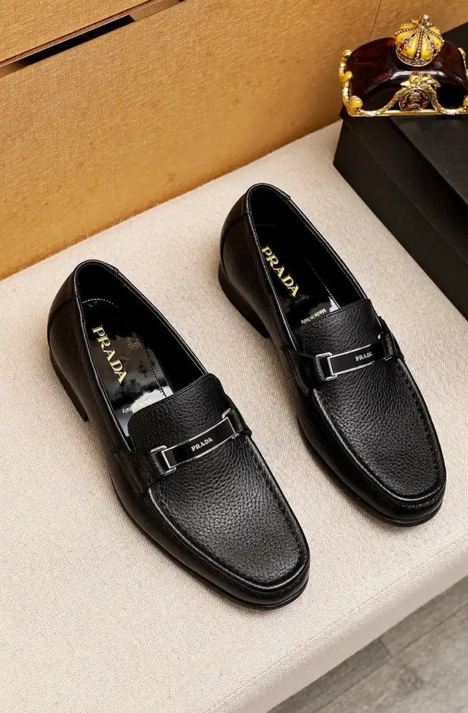 hype Prada Leather Shoes