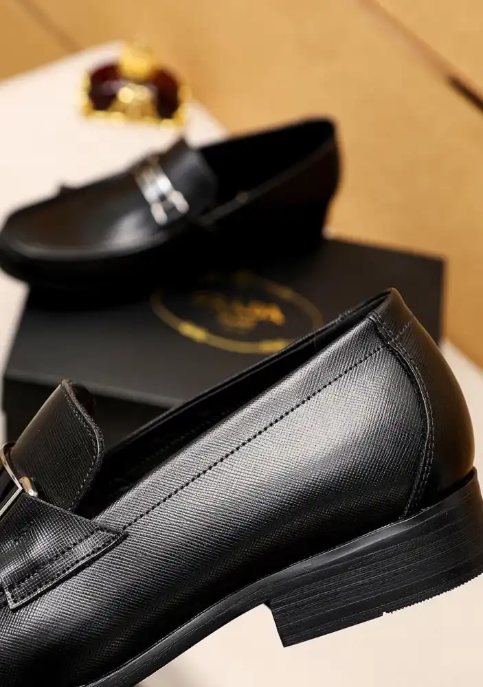 hype Prada Leather Shoes