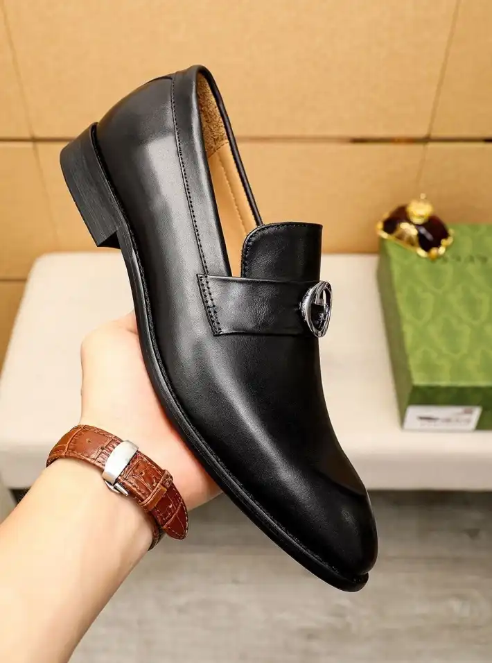 hype Gucci Leather Shoes