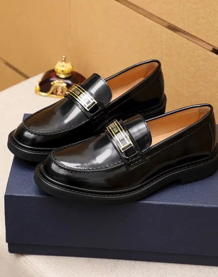 hype Christian Dior Leather Shoes