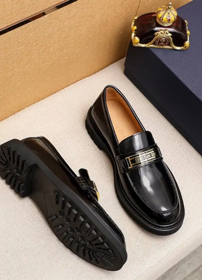 hype Christian Dior Leather Shoes