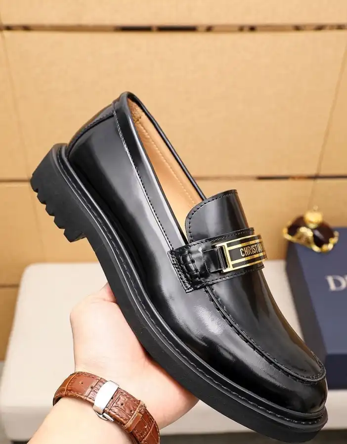 hype Christian Dior Leather Shoes