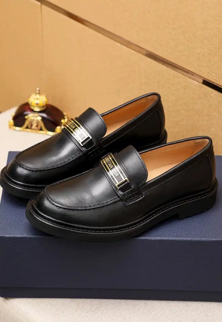 hype Christian Dior Leather Shoes