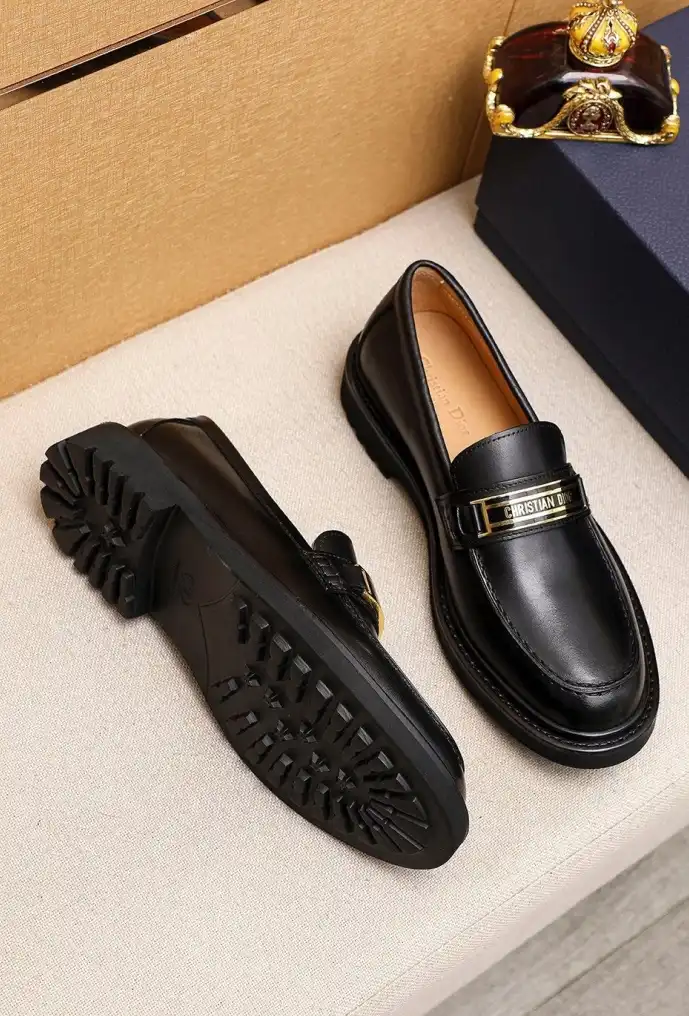 hype Christian Dior Leather Shoes