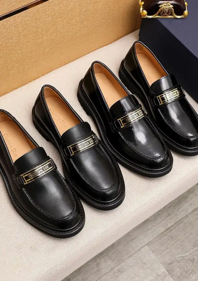 hype Christian Dior Leather Shoes