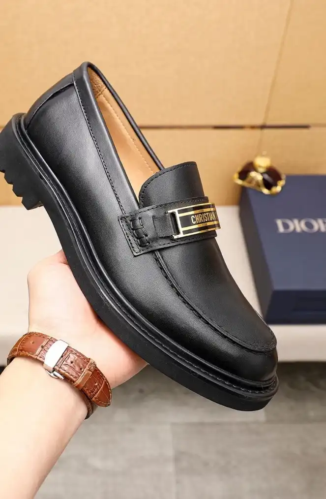 hype Christian Dior Leather Shoes