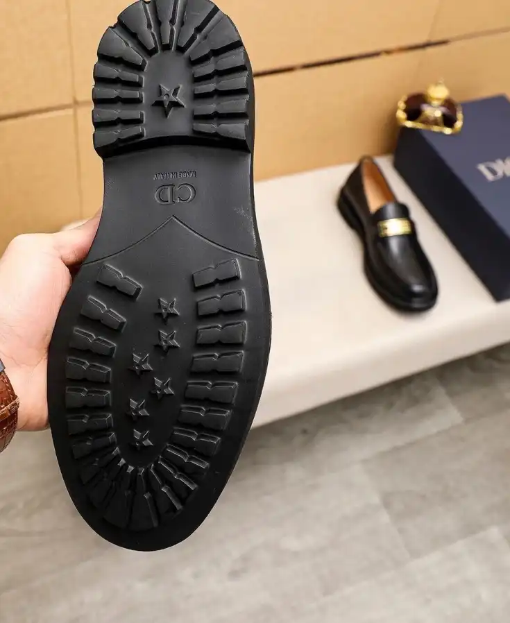 hype Christian Dior Leather Shoes