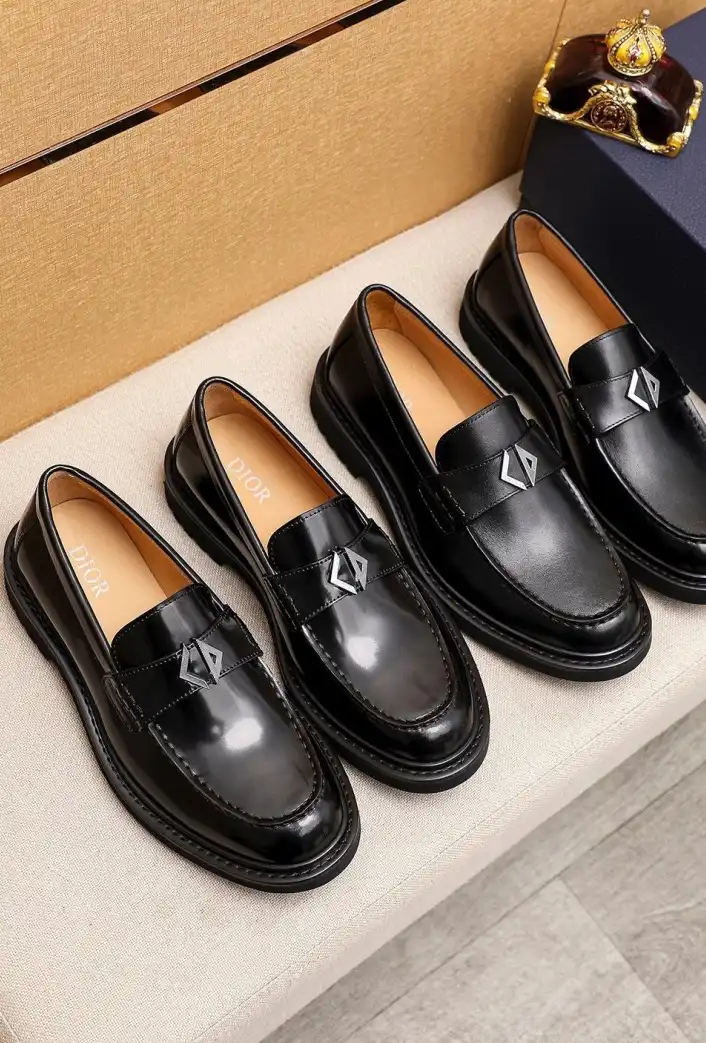 hype Christian Dior Leather Shoes