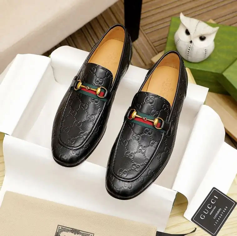 hype Gucci Leather Shoes