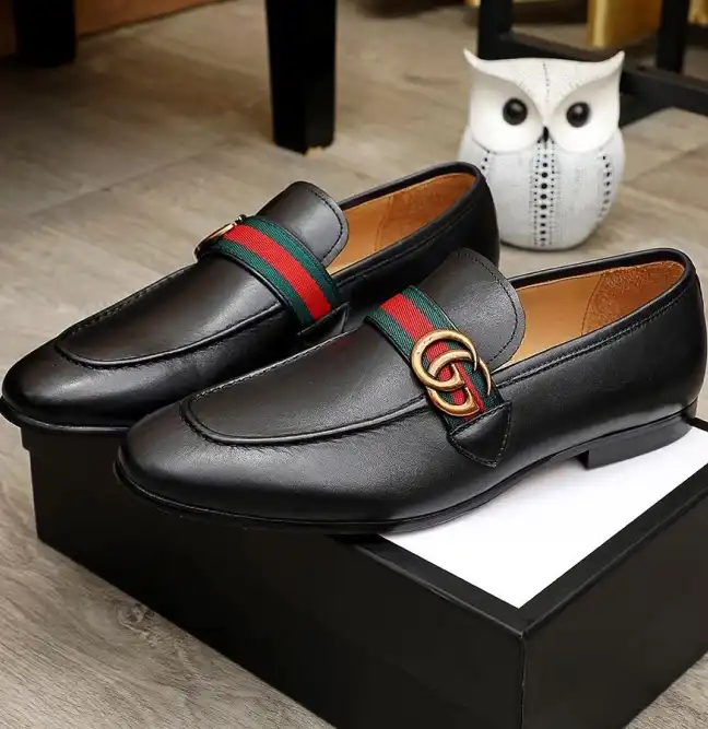 hype Gucci Leather Shoes