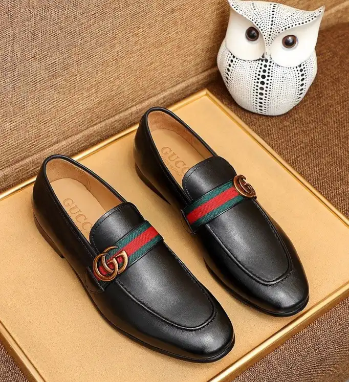 hype Gucci Leather Shoes