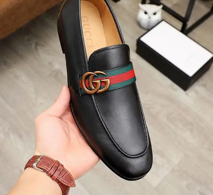 hype Gucci Leather Shoes