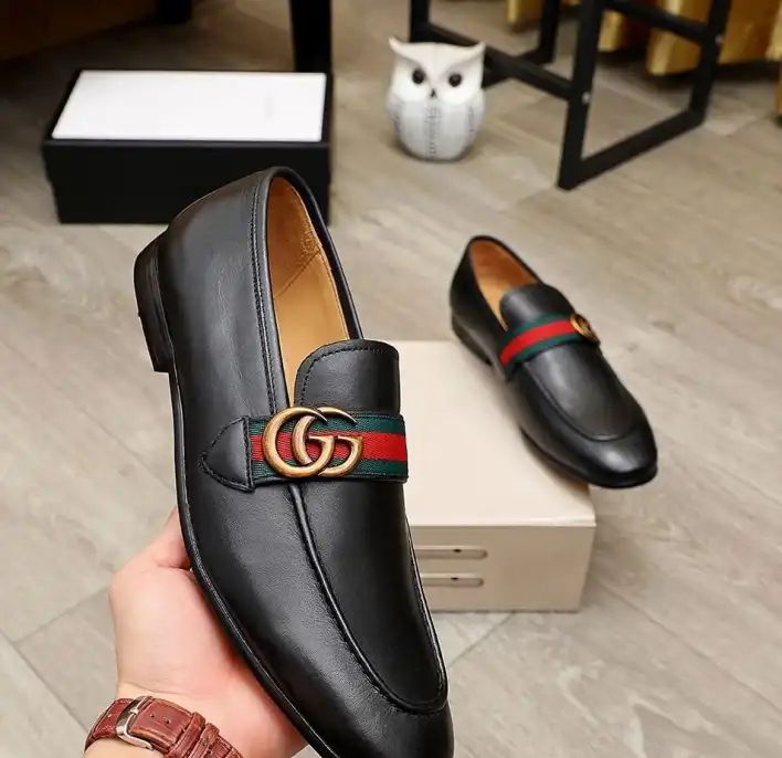 hype Gucci Leather Shoes