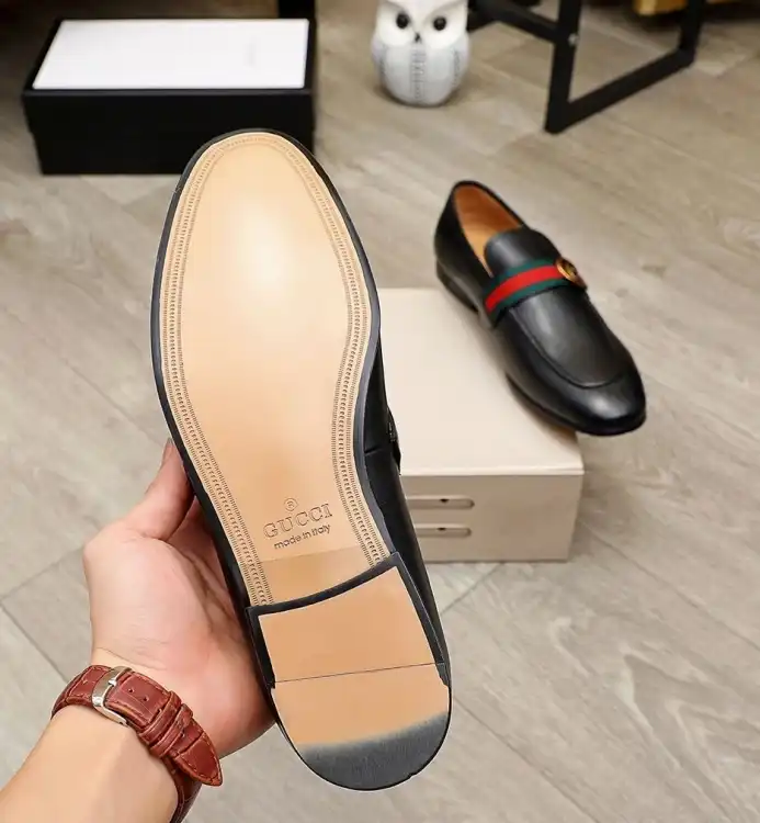 hype Gucci Leather Shoes