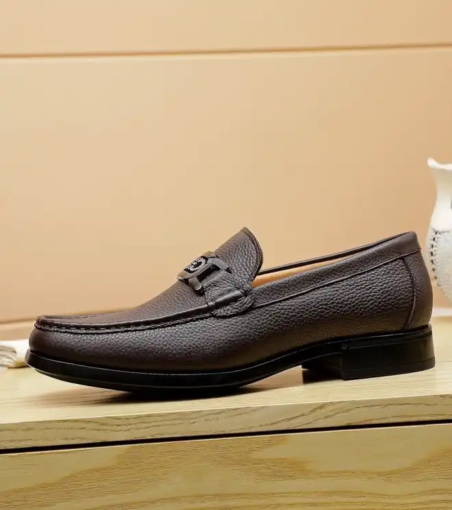 hype Ferragamo Leather Shoes