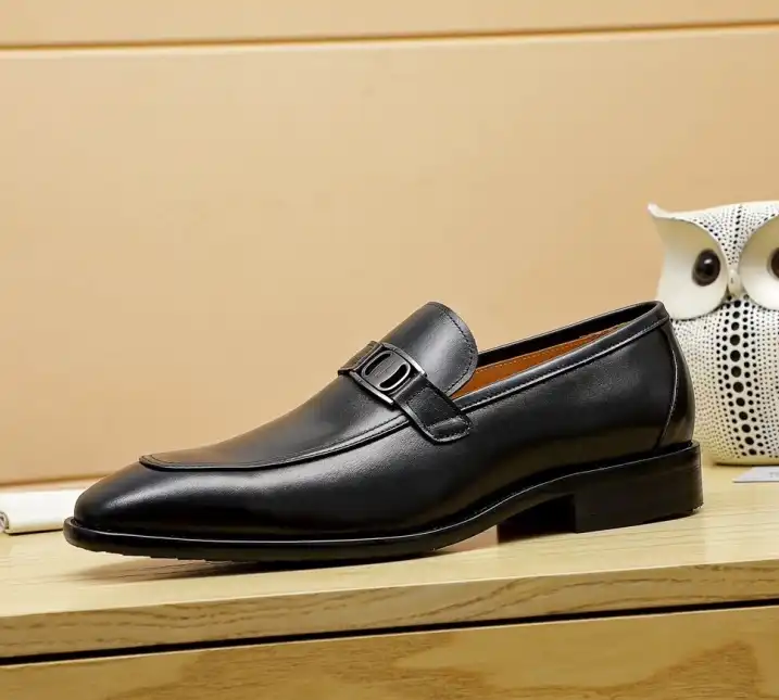 hype Ferragamo Leather Shoes