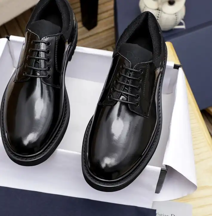 hype Christian Dior Leather Shoes