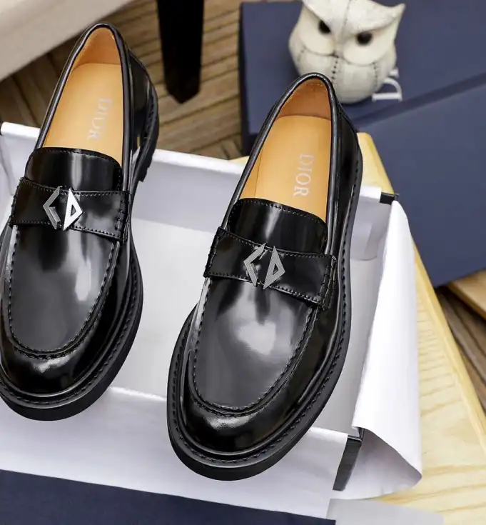 hype Christian Dior Leather Shoes