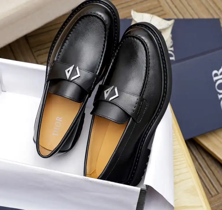 hype Christian Dior Leather Shoes