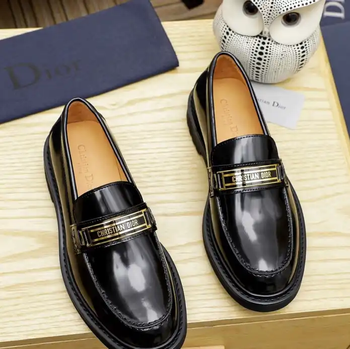 hype Christian Dior Leather Shoes