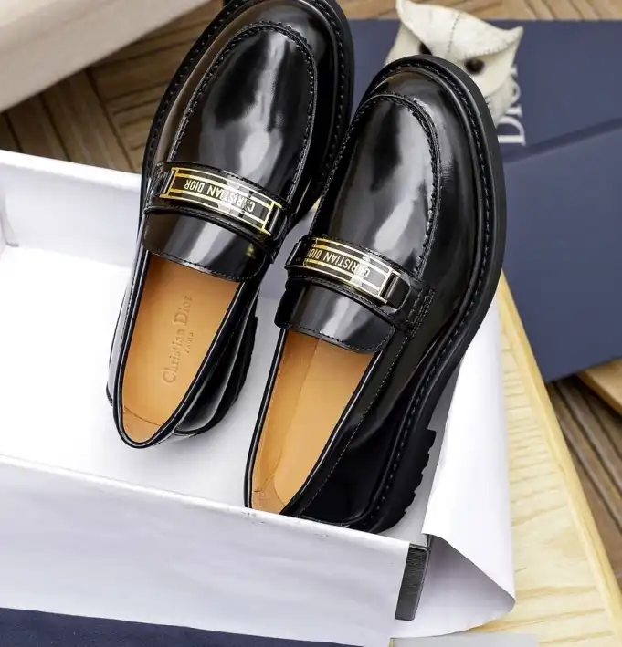 hype Christian Dior Leather Shoes