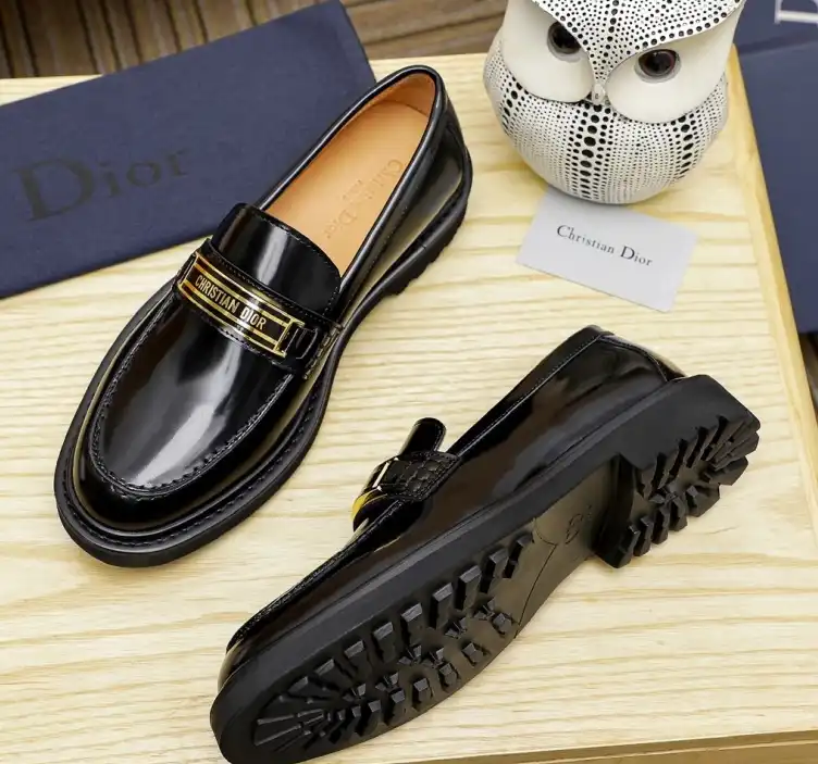 hype Christian Dior Leather Shoes