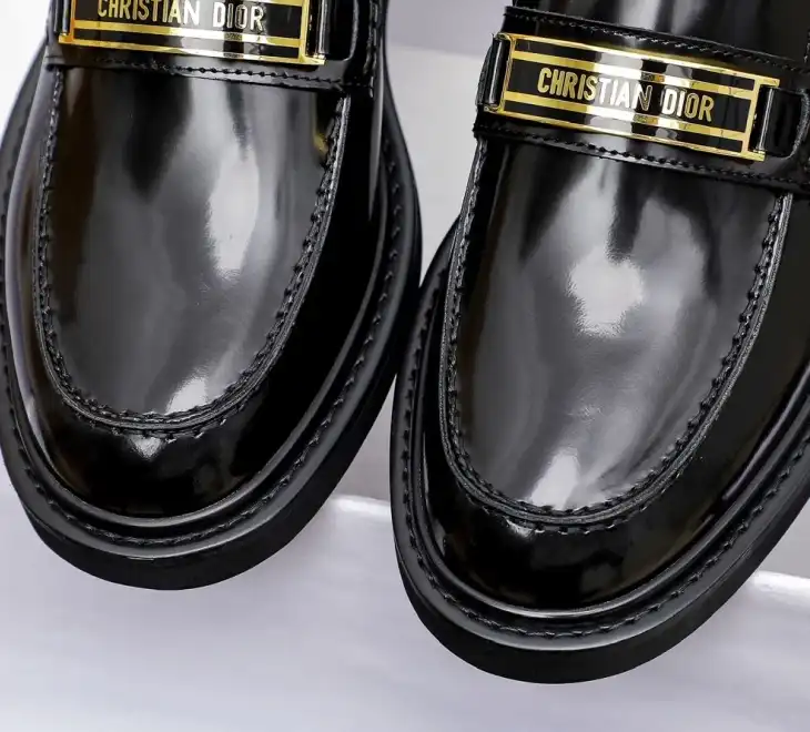 hype Christian Dior Leather Shoes