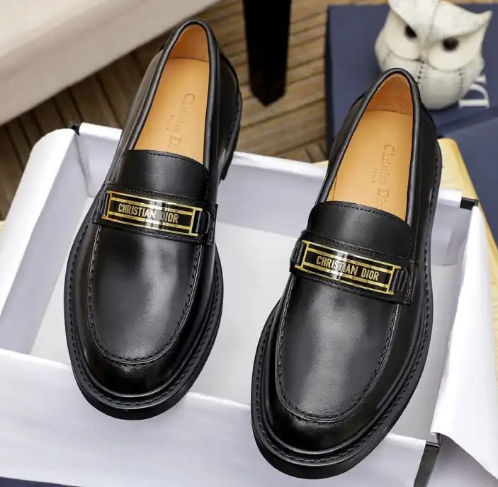 hype Christian Dior Leather Shoes