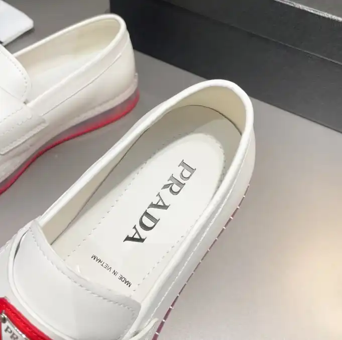 hype Prada Leather Shoes