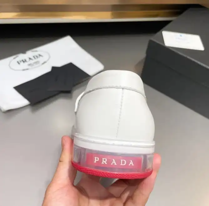 hype Prada Leather Shoes