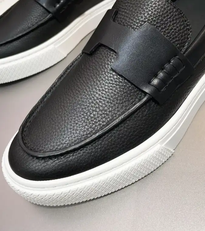 hype Hermes Leather Shoes