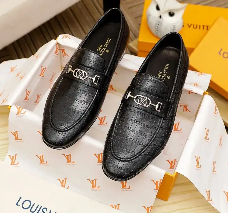 hype LV Leather Shoes