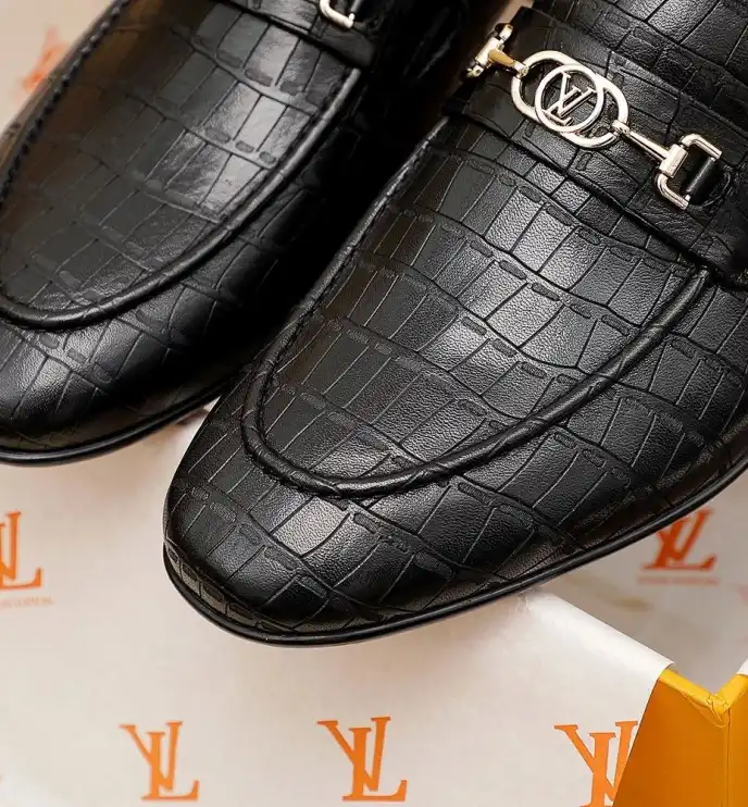 hype LV Leather Shoes