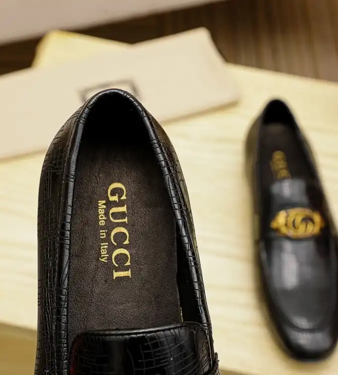 hype Gucci Leather Shoes