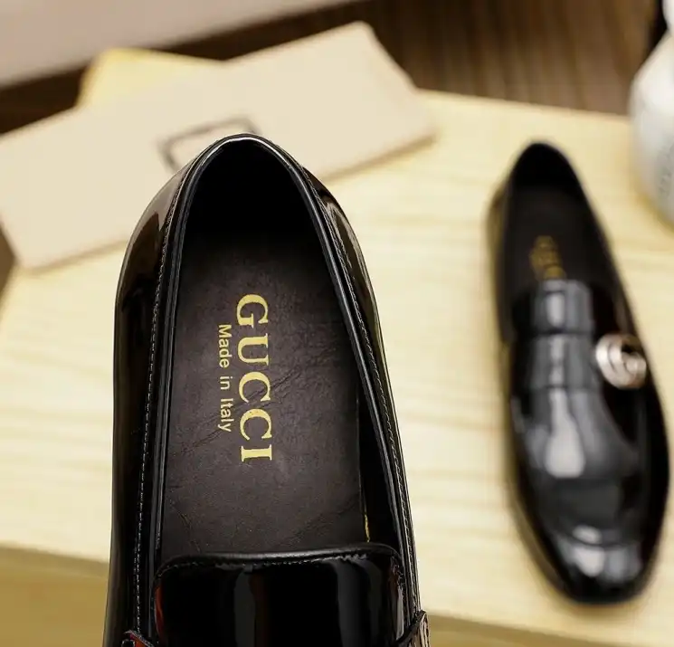 hype Gucci Leather Shoes