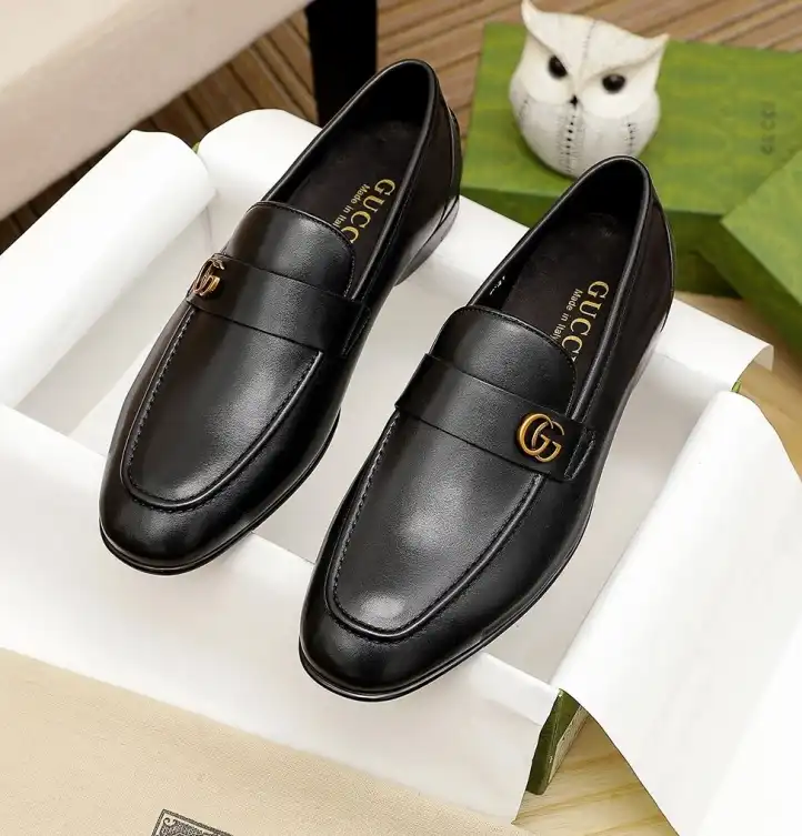 hype Gucci Leather Shoes