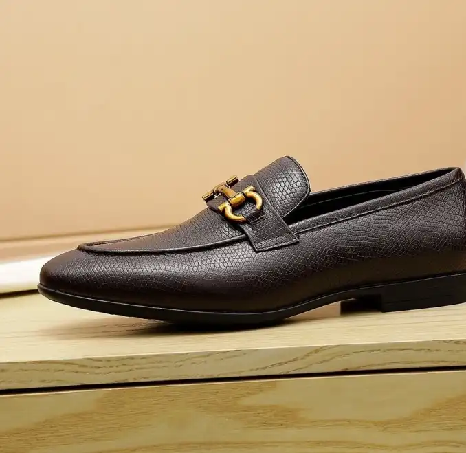 hype Ferragamo Leather Shoes