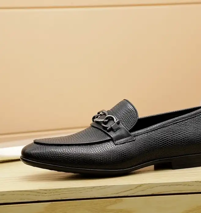 hype Ferragamo Leather Shoes