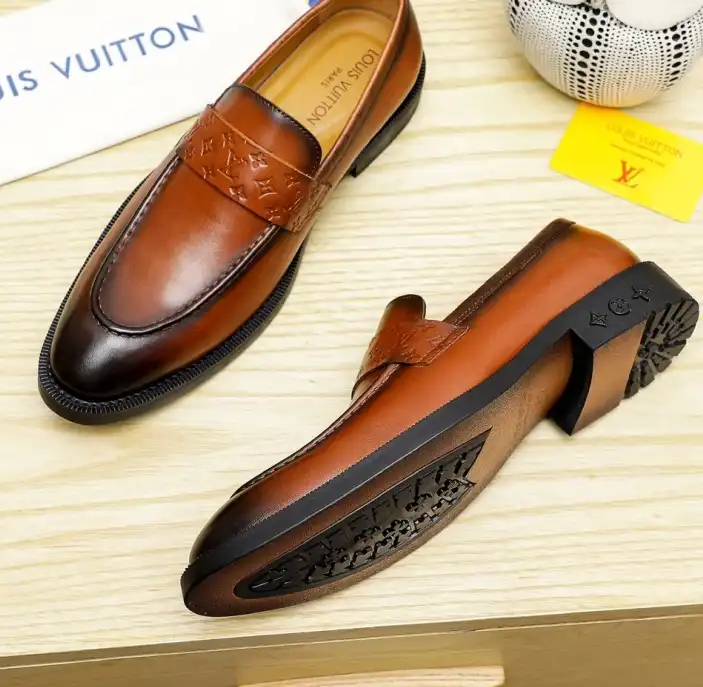 hype LV Leather Shoes