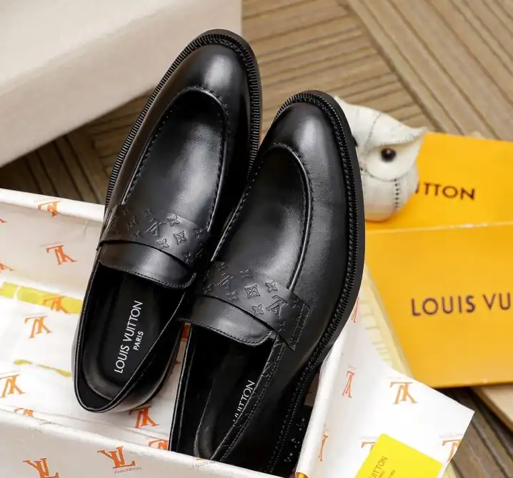 hype LV Leather Shoes