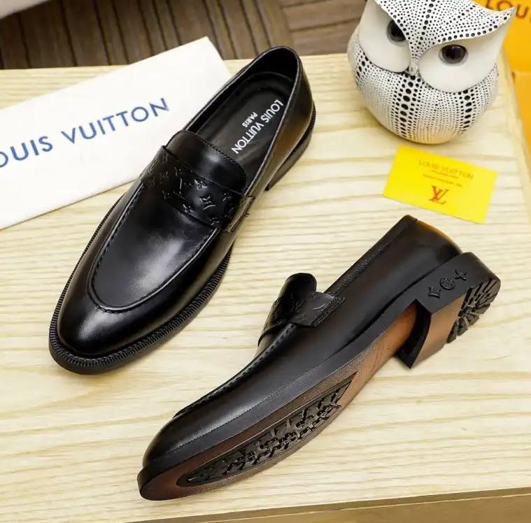 hype LV Leather Shoes