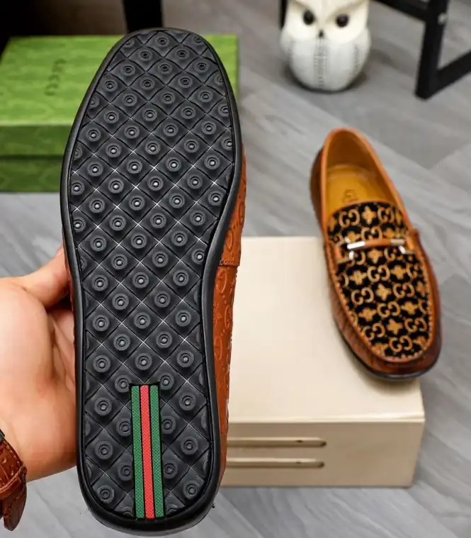 hype Gucci Leather Shoes