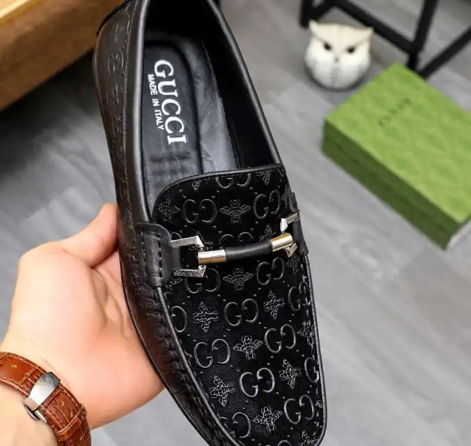 hype Gucci Leather Shoes